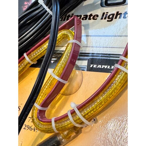 Teamlite Car vehicle home window suction Light sports team football NFL Chiefs - Picture 3 of 7